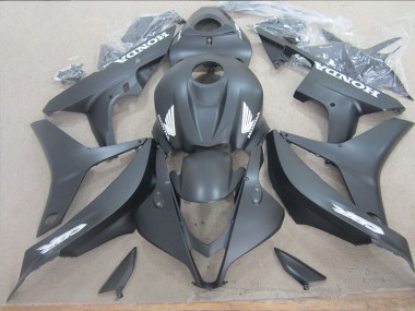 Carenados Moto CBR 600 RR 07-08 - Negro Blanco Calcomanía