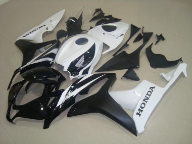 Carenados Moto CBR 600 RR 07-08 - Negro Mate Blanco