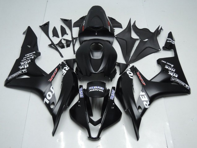 Carenados Moto CBR 600 RR 07-08 - Negro Mate Repsol Carenados Moto CBR 600 RR 07-08 - Negro Mate Repsol