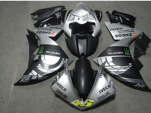 Carenados Moto CBR 600 RR 07-08 - Negro Plata Monster IVECO 46 Carenados Moto CBR 600 RR 07-08 - Negro Plata Monster IVECO 46