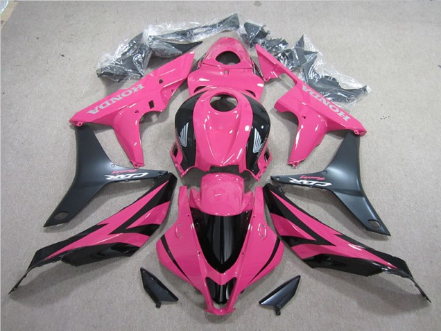 Carenados Moto CBR 600 RR 07-08 - Púrpura Rosa Negro Carenados Moto CBR 600 RR 07-08 - Púrpura Rosa Negro