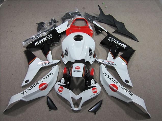 Carenados Moto CBR 600 RR 07-08 - Rojo Blanco Negro Konica Minolta MAPEI Carenados Moto CBR 600 RR 07-08 - Rojo Blanco Negro Konica Minolta MAPEI