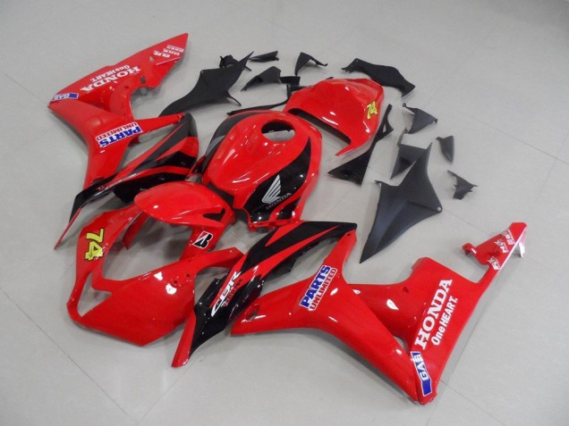 Carenados Moto CBR 600 RR 07-08 - Rojo Negro Carrera Carenados Moto CBR 600 RR 07-08 - Rojo Negro Carrera