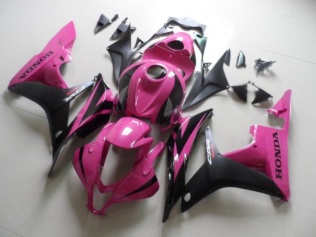 Carenados Moto CBR 600 RR 07-08 - Rosa Negro Carenados Moto CBR 600 RR 07-08 - Rosa Negro