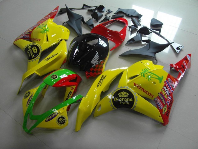 Carenados Moto CBR 600 RR 09-12 - Amarillo Corona Extra Carenados Moto CBR 600 RR 09-12 - Amarillo Corona Extra