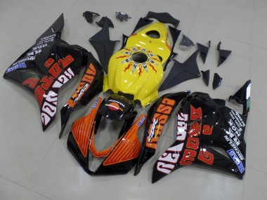 Carenados Moto CBR 600 RR 09-12 - Amarillo Rossi Carrera