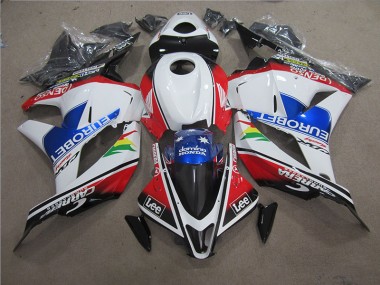 Carenados Moto CBR 600 RR 09-12 - Azul Blanco EUROBET Lee
