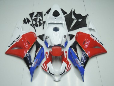 Carenados Moto CBR 600 RR 09-12 - Blanco Motul Rojo Azul