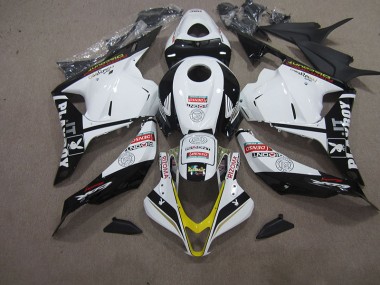 Carenados Moto CBR 600 RR 09-12 - Blanco Negro DENSO RIZOMA