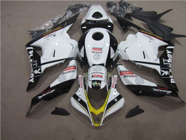 Carenados Moto CBR 600 RR 09-12 - Blanco Negro RIZOMA