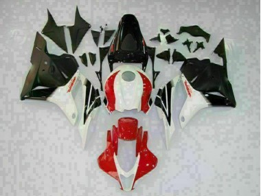 Carenados Moto CBR 600 RR 09-12 - Blanco Negro Rojo