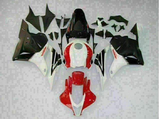 Carenados Moto CBR 600 RR 09-12 - Blanco Negro Rojo Carenados Moto CBR 600 RR 09-12 - Blanco Negro Rojo