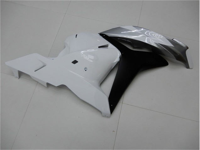 Carenados Moto CBR 600 RR 09-12 - Blanco Plata Negro Carenados Moto CBR 600 RR 09-12 - Blanco Plata Negro