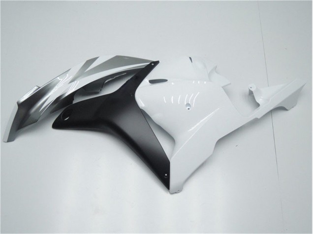 Carenados Moto CBR 600 RR 09-12 - Blanco Plata Negro Carenados Moto CBR 600 RR 09-12 - Blanco Plata Negro