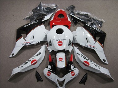 Carenados Moto CBR 600 RR 09-12 - Blanco Rojo Konica Minolta