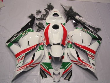 Carenados Moto CBR 600 RR 09-12 - Blanco Verde Rojo