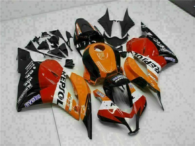 Carenados Moto CBR 600 RR 09-12 - Naranja Repsol Carenados Moto CBR 600 RR 09-12 - Naranja Repsol