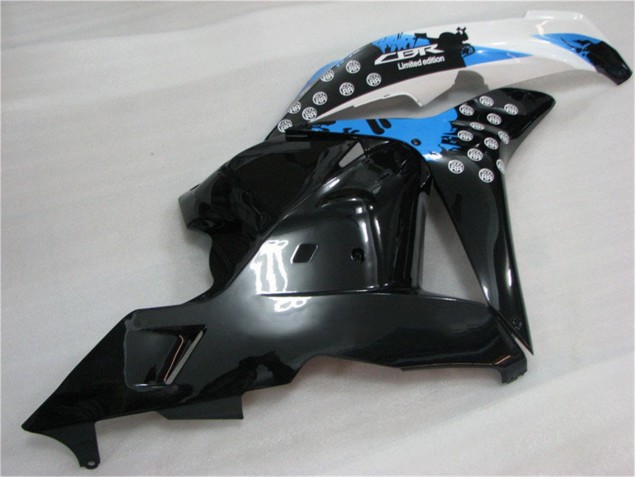Carenados Moto CBR 600 RR 09-12 - Negro Blanco Azul Carenados Moto CBR 600 RR 09-12 - Negro Blanco Azul