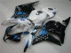 Carenados Moto CBR 600 RR 09-12 - Negro Blanco Azul Carenados Moto CBR 600 RR 09-12 - Negro Blanco Azul