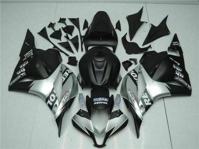 Carenados Moto CBR 600 RR 09-12 - Negro Plata Repsol Carenados Moto CBR 600 RR 09-12 - Negro Plata Repsol
