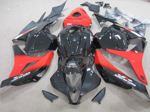 Carenados Moto CBR 600 RR 09-12 - Negro Rojo Carenados Moto CBR 600 RR 09-12 - Negro Rojo