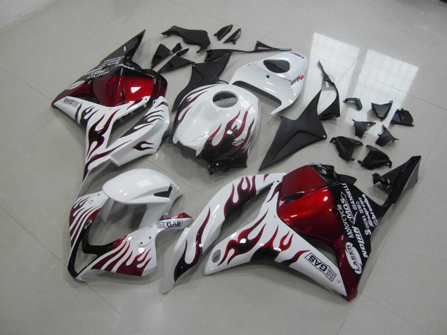 Carenados Moto CBR 600 RR 09-12 - Rojo Negro Llama Carenados Moto CBR 600 RR 09-12 - Rojo Negro Llama
