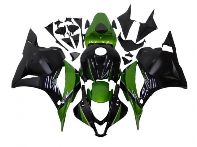 Carenados Moto CBR 600 RR 09-12 - Verde Negro Carenados Moto CBR 600 RR 09-12 - Verde Negro