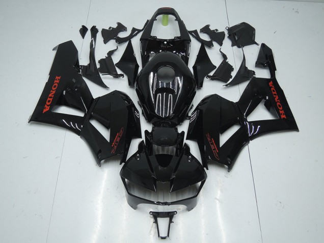Carenados Moto CBR 600 RR 13-21 - Brillante Negro con Rojo Pegatinas Carenados Moto CBR 600 RR 13-21 - Brillante Negro con Rojo Pegatinas
