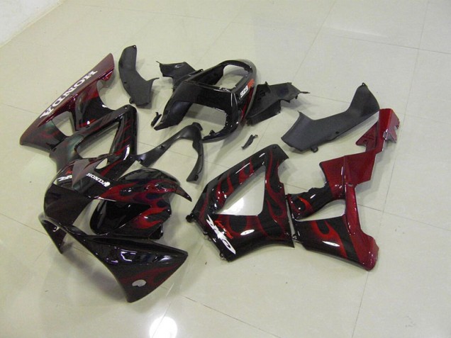 Carenados Moto CBR 900 RR 929 00-01 - Negro Rojo Llama Carenados Moto CBR 900 RR 929 00-01 - Negro Rojo Llama