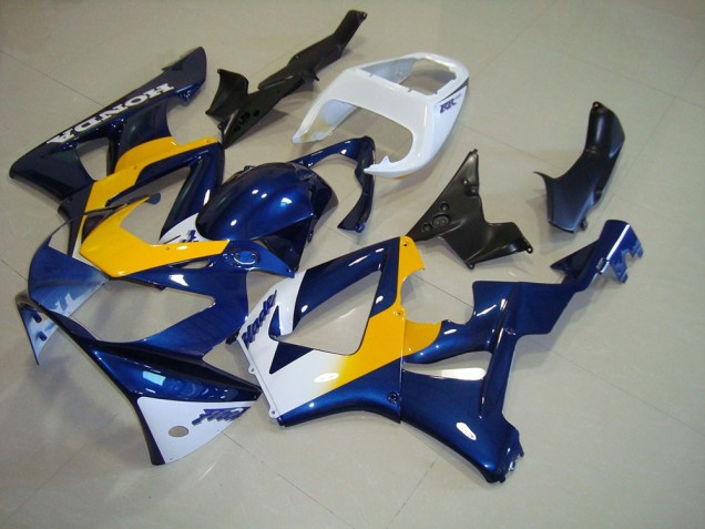 Carenados Moto CBR 900 RR 929 00-01 - Oscuro Azul Amarillo Blanco Carenados Moto CBR 900 RR 929 00-01 - Oscuro Azul Amarillo Blanco
