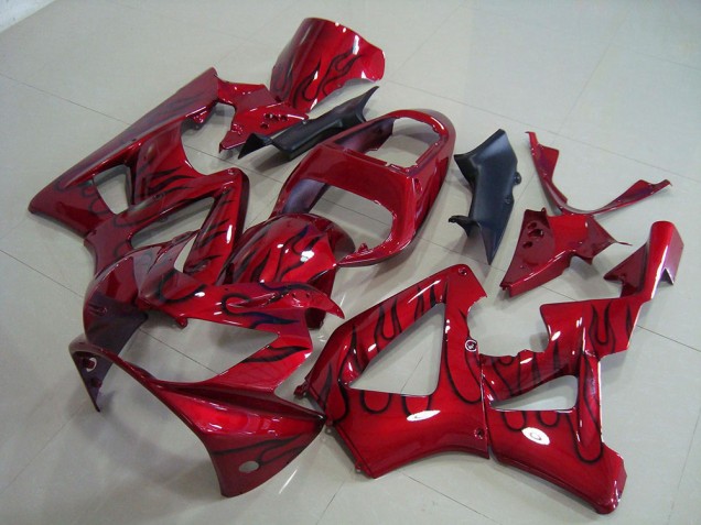 Carenados Moto CBR 900 RR 929 00-01 - Rojo Negro Llama Carenados Moto CBR 900 RR 929 00-01 - Rojo Negro Llama