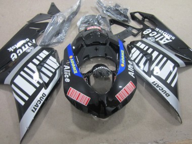 Carenados Moto Ducati 1098 07-14 - Negro Blanco Advance Alice