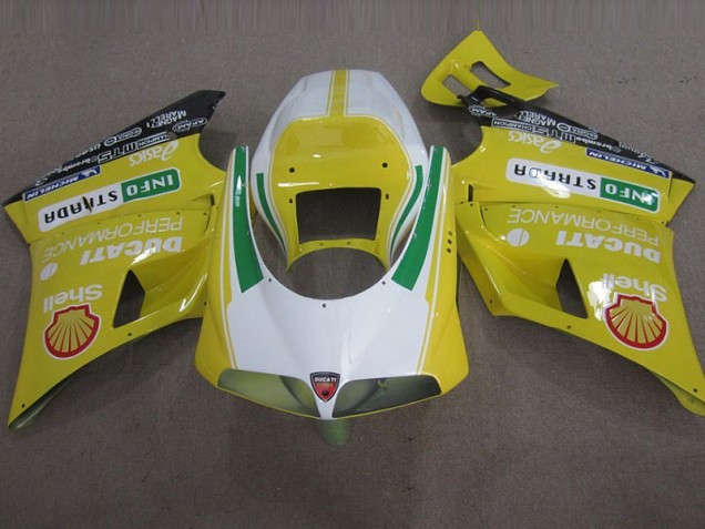 Carenados Moto Ducati 748 93-05 - Amarillo Shell Info Strrda Carenados Moto Ducati 748 93-05 - Amarillo Shell Info Strrda