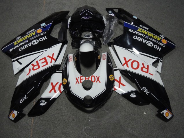 Carenados Moto Ducati 749 05-06 - Negro Blanco Xerox Carenados Moto Ducati 749 05-06 - Negro Blanco Xerox