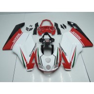 Carenados Moto Ducati 749 999 03-04 - Blanco Rojo con Cola Open