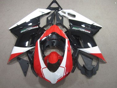 Carenados Moto Ducati 848 07-14 - Negro Rojo Blanco