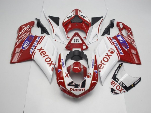 Carenados Moto Ducati 848 1098 1198 07-14 - Estilo OEM Xerox con 41 Carenados Moto Ducati 848 1098 1198 07-14 - Estilo OEM Xerox con 41