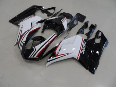 Carenados Moto Ducati 848 1098 1198 07-14 - Negro Tricolor