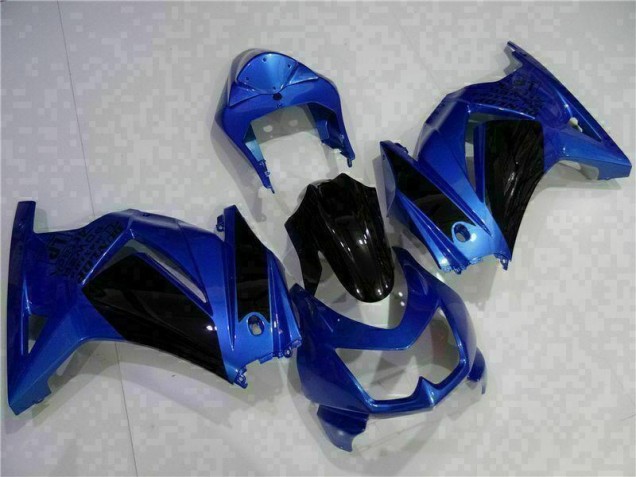 Carenados Moto EX250 08-12 - Azul Negro Carenados Moto EX250 08-12 - Azul Negro