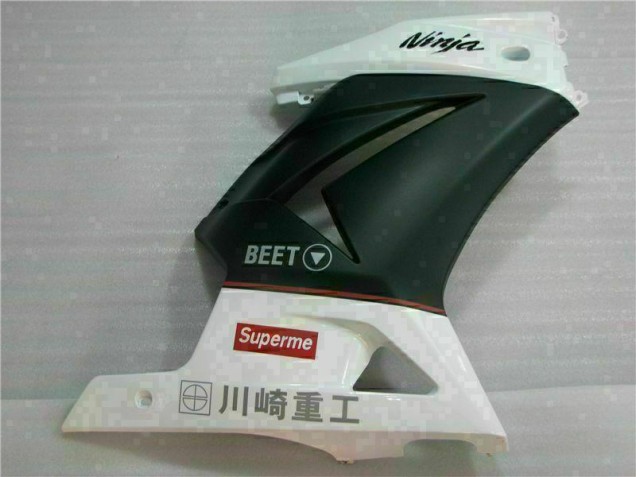 Carenados Moto EX250 08-12 - Blanco Negro Ninja 3M Carenados Moto EX250 08-12 - Blanco Negro Ninja 3M
