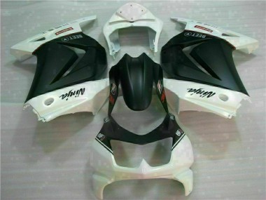 Carenados Moto EX250 08-12 - Blanco Negro Ninja 3M