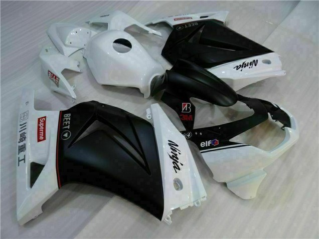 Carenados Moto EX250 08-12 - Blanco Negro Ninja Carenados Moto EX250 08-12 - Blanco Negro Ninja