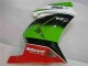 Carenados Moto EX250 08-12 - Blanco Verde Negro Ninja Carenados Moto EX250 08-12 - Blanco Verde Negro Ninja
