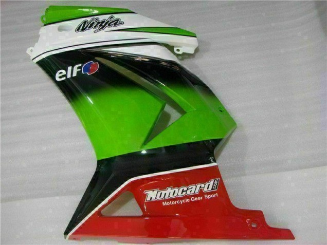 Carenados Moto EX250 08-12 - Blanco Verde Negro Ninja Carenados Moto EX250 08-12 - Blanco Verde Negro Ninja