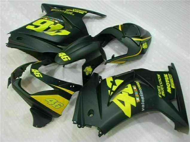 Carenados Moto EX250 08-12 - Negro Amarillo 46 Carenados Moto EX250 08-12 - Negro Amarillo 46