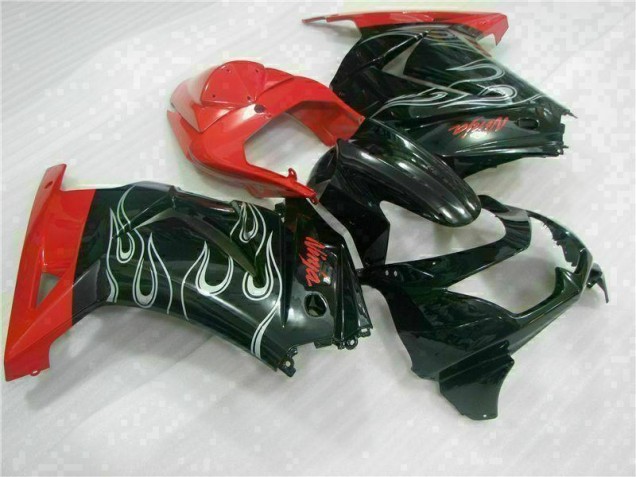 Carenados Moto EX250 08-12 - Negro Rojo Ninja Carenados Moto EX250 08-12 - Negro Rojo Ninja