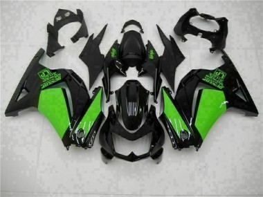 Carenados Moto EX250 08-12 - Negro Verde Ninja