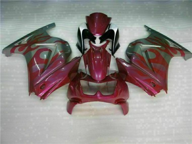 Carenados Moto EX250 08-12 - Púrpura Rojo