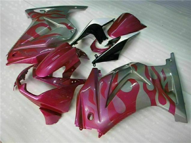 Carenados Moto EX250 08-12 - Púrpura Rojo Carenados Moto EX250 08-12 - Púrpura Rojo