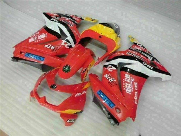 Carenados Moto EX250 08-12 - Rojo Amarillo Carenados Moto EX250 08-12 - Rojo Amarillo